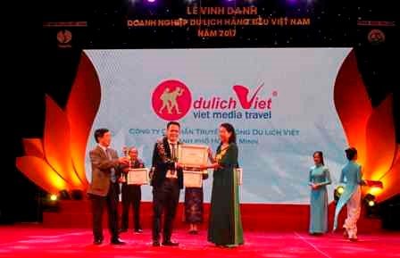 Du lịch Việt 5 năm liền đón nhận Giải thưởng Du lịch Việt Nam